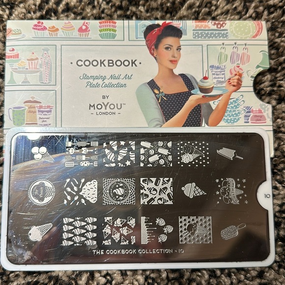 Motor London Stamping Nail Art Plates (9 plates) - Picture 2 of 10